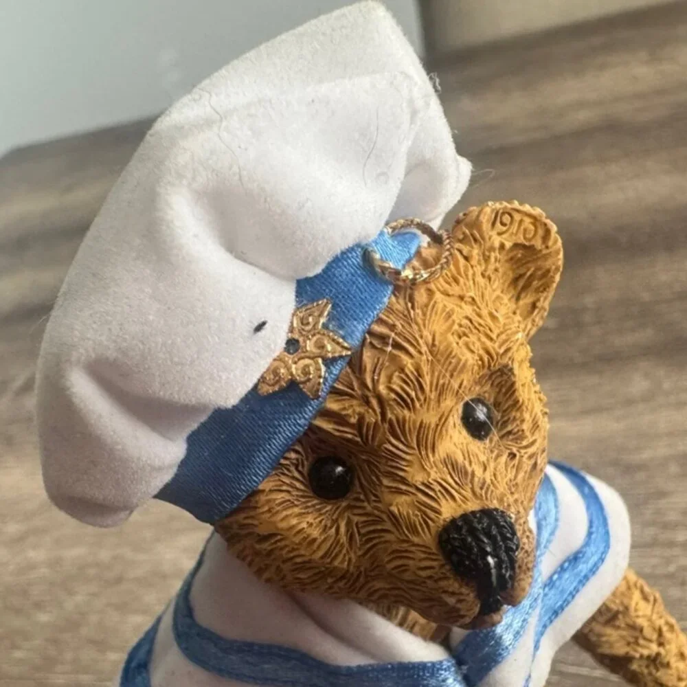 Teddy Bear Ornament Articulating Sailor Bear